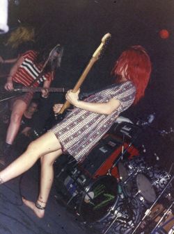 youthcrimes:  L7 at the old 9:30 Club in DC, early 90’s. 
