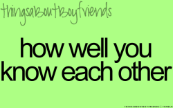 Things About Boyfriends