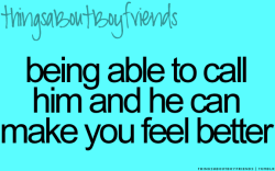 Things About Boyfriends