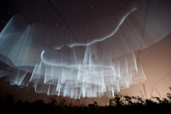 oceans-in-irises:   White Northern Lights in Finland  