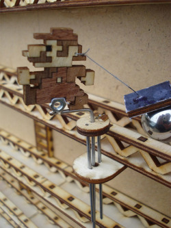 it8bit:  Mechanical Donkey Kong Created by Martin Raynsford Controlled