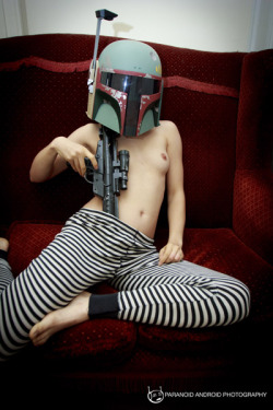 Time for a Topless Tuesday Bounty Hunter maybe? 