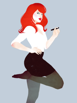 arrowsandsnark:  My lady requested Natasha in her sexy business