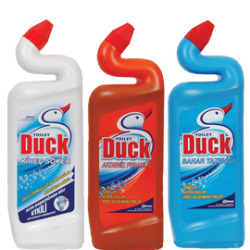 harucutiepie:  Duck have their own brand of toilet cleaner ‘-‘