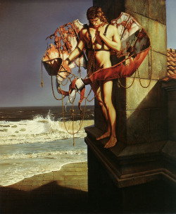 Ikarus vor dem Start, 1988, Siegfried Zademack