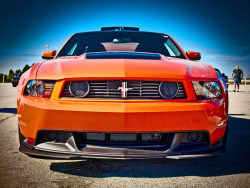 ford-mustang-generation:  Orange Boss 302 by -FaM- on Flickr.