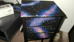 countess-bathory:  I’m almost done revamping my side table.