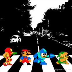 it8bit:  8-bit Abbey Road Created by Matthew Hardy Behance || Tumblr