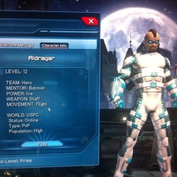 #dc #dconline #dcuniverseonline #hero new tank.  (Taken with