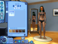 simsgonewrong:  I transformed her into her werewolf self, when