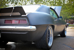 spdcrzy:  Pro Touring 1969 Chevrolet Camaro Rear (by intriguish)