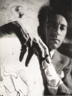 soulfoodinc:  Jean Cocteau, 1939, André Papillon. 