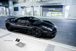 automotivated:  Ferrari 458 ‘Black Mist’ PUR Novitec (by
