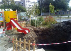 famey:  slide, children slide into the deep pits of hell 