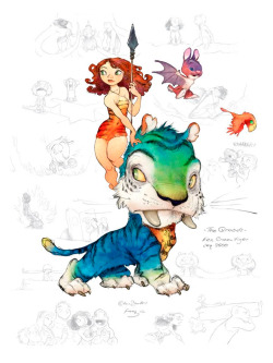 theartofanimation:  Chris Sanders - The Croods 