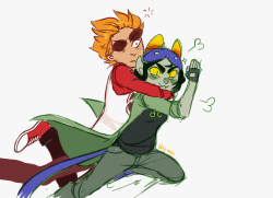 striderider:  neophytecherryglare:  dave was carrying nepeta