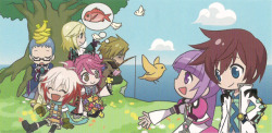 named-after-flower:  Graces Chibi ~ Tales of Graces F Official