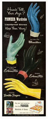 theglover:  bob-dizzy:  1950sunlimited:  Ebonettes & Bluettes,