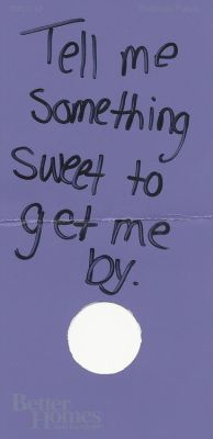 I'm trying to be a better me.
