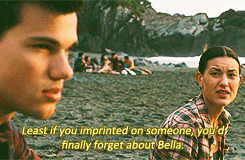 aheartfullofmovies:  “[Jacob about imprinting] Lucky? None