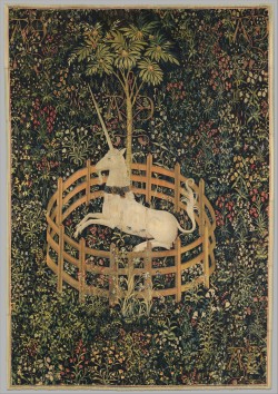 omgthatartifact:  The Unicorn in Captivity (from The Unicorn