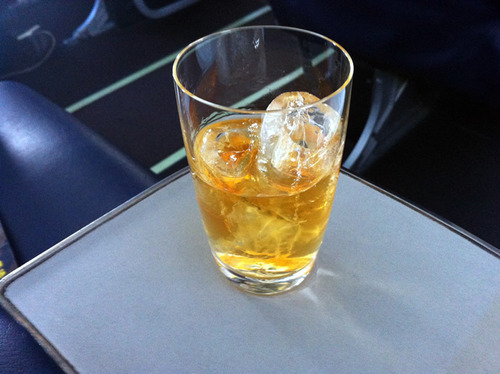 I'll Have First Class, With a Side of Scotch