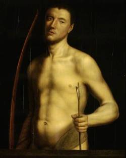 blastedheath:  Antonis Mor (after), Portrait of a Man as St.