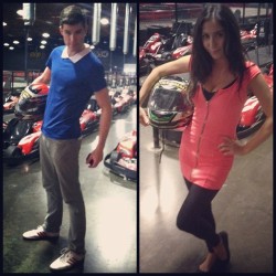 We dressed for the occasion. #speedracer #trixie (Taken with