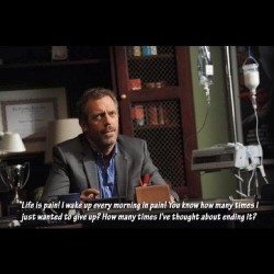 #life #foreveralone #house #housemd #hughlaurie (Taken with Instagram)