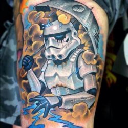 dorkly:  Stormtrooper Tattoo “Now I know why they don’t call