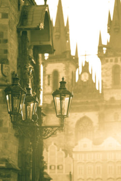 bluepueblo:   Foggy Morning, Prague, Czech Republic photo via