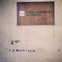 Comunista (Scattata con Instagram presso dipartimento malattie