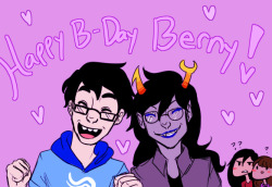 BIRTHDAY ART FOR BERNY!!! SHES THE NICEST CUTIE PIE EVER!!!!AHHH~♥