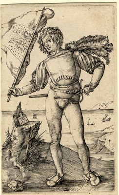 bartleby-company:  Print made by Albrecht Dürer  1502A standard
