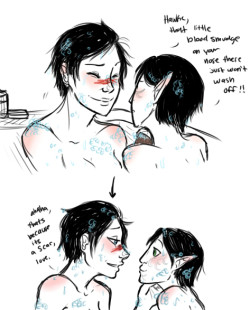and now one with my other bbs just because hawke’s hair
