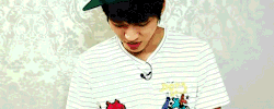 gyuishy-deactivated20141112:  Woohyun wearing Sunggyu-printed