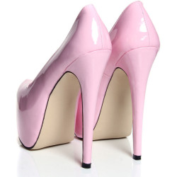 mortifera-blog:   Pumps ❤ liked on Polyvore (see more pink