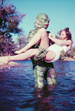 avagardner:  The Creature from The Black Lagoon, photographed