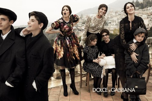 ad1os:   Monica Bellucci, Bianca Balti, Bianca Brandolini Dolce & Gabbana Fall Winter 2013 Italia, gracias  