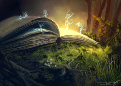 finding-absolem:  Story Time by *AlectorFencer