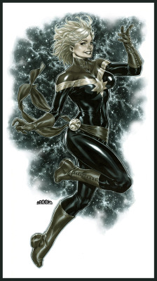 carolcorps:  Captain Marvel by `diablo2003 Captain Marvel commission