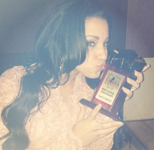 Best Latina performer 2012