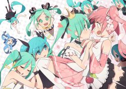 myvocaloid:  Credit To: かも 仮面 (✖) 