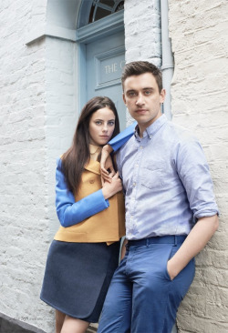 weareglitter:  Carven’s Guillaume Henry and Actress Kaya Scodelario