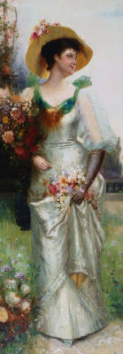 monsieurleprince:  A. Secola, XIX century, An elegant lady in