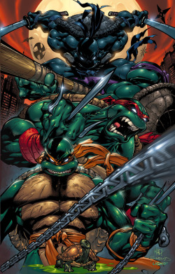 gruesomebeast:  Teenage Mutant Ninja Turtles; by Joe Madureira