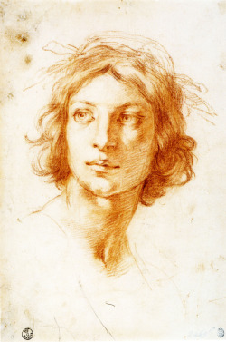 Francesco Furini, Head of a Young Man, 17th century