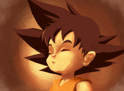 xombiedirge:  Kid Goku by Machinegunkicks 