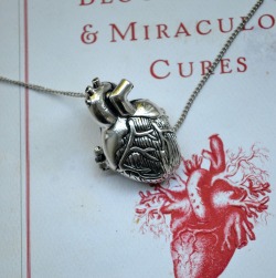 the-absolute-funniest-posts:  The Anatomical Heart Necklace is