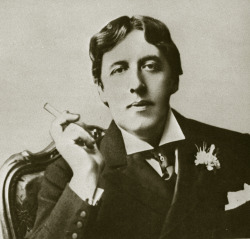 Legendary queer wit, Oscar Wilde.